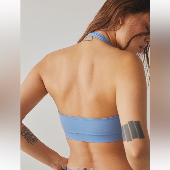 Free People Intimately Clean Lines Halter Bralette XS/S NWOT - Picture 2 of 5